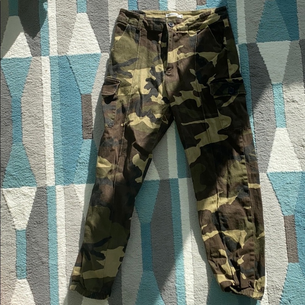 Camo joggers
